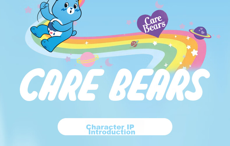 CARE BEARS Love Heart Bear [Grumpy Bear] Girlfriend Birthday Gift Girl Toy Plush Toy 8