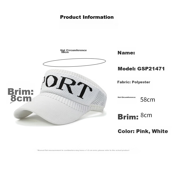 SooGree Sun Protection Cap for Girls Open-Top Baseball Hat Versatile Running Summer Outdoor Sports Korean Style 10