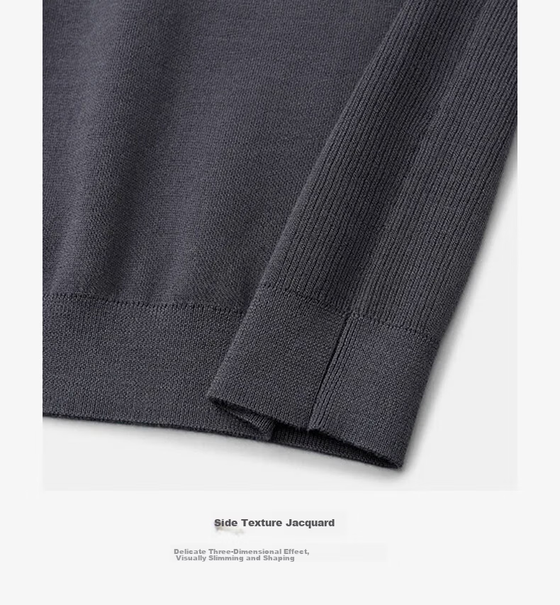 Goldlion Wool Blend 25 Autumn Winter Vest Warm V-Neck Pullover Sweater Men Dark Gray 2XL 18