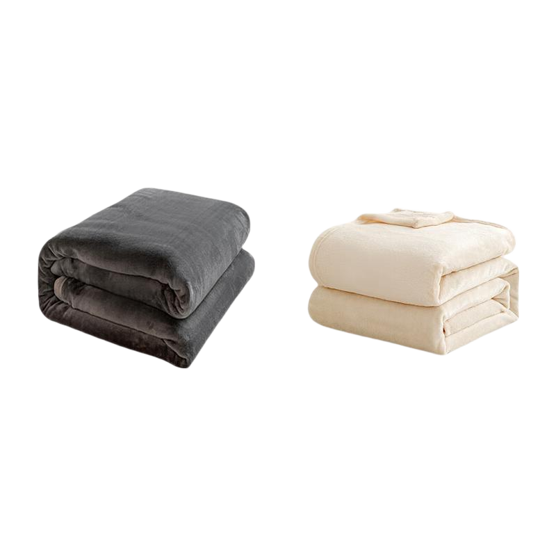 CROWN Blanket, Winter Thickened Fleece-Lined, for Dormitory, Sofa, Air Conditioning, Office Nap, Shawl, Towel Blanket, Bedding