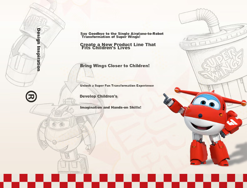 AULDEY Super Wings Milli Cash Register Transforming Educational Pretend Play Food Toy Gift for Kids Boys and Girls 2