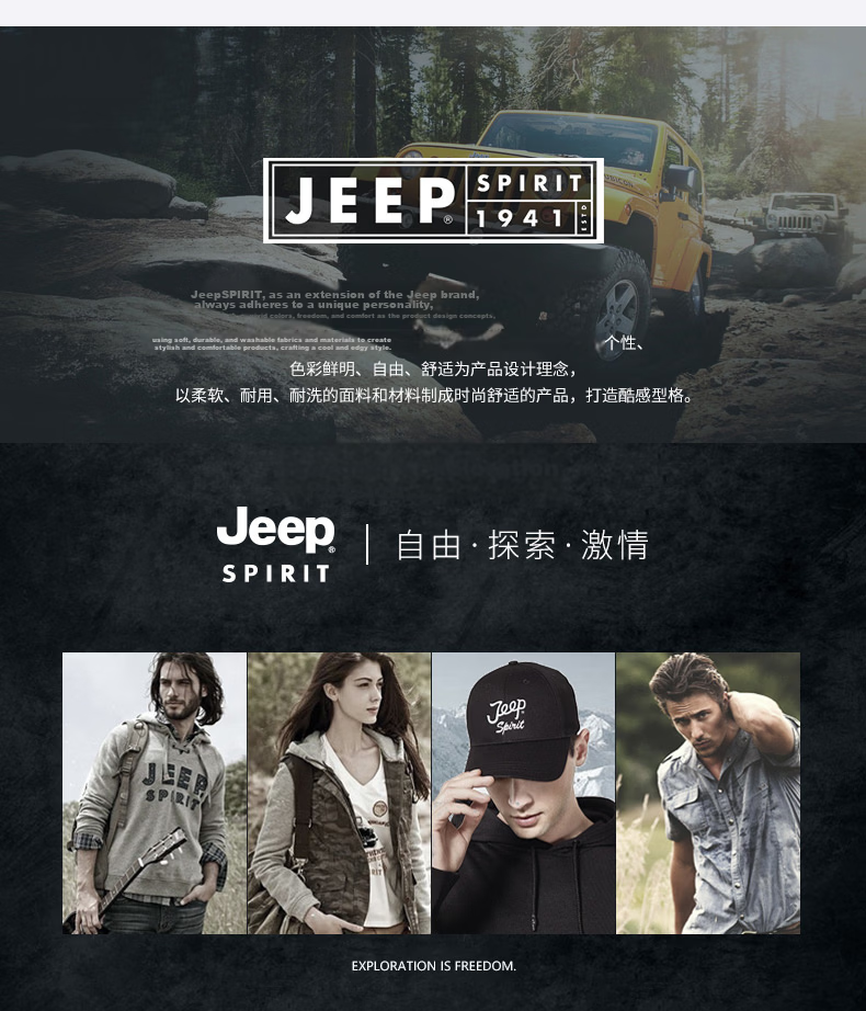 JEEP Men's Lightweight Breathable Summer Sun Hat Unisex Casual Outdoor Sports Cycling Sun Protection Bucket Hat 14