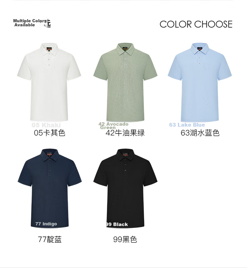 G2000 Men's 2026 Spring Summer Soft Cotton Pique Short Sleeve Polo Shirt, Multiple Colors Available, Mall Edition 8