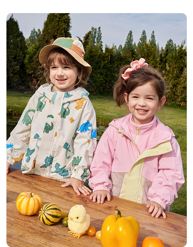 BALABALA Children's Clothing, Baby Outerwear for Boys And Girls, Infant Top, 2026 New Autumn Style, Kids Two-Piece Set with Hood, Trendy 22