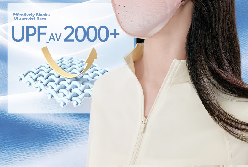 ZIY Seamless Sun Protection Mask for Women UV Protection 2026 New Driving Fishbone Gradient Face Bikini Sun Shield Mask 8
