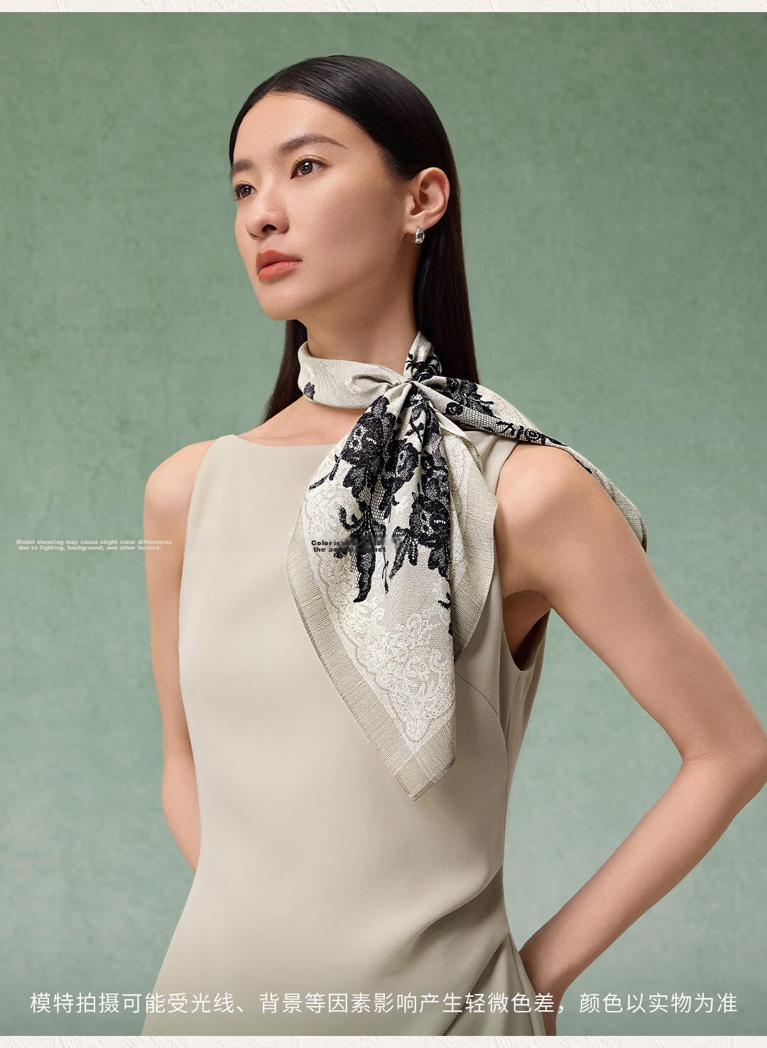 Shanghai Story 100% Mulberry Silk Double Crepe Square Scarf New Arrival Birthday Gift for Mom and Girlfriend Women's Shawl 14