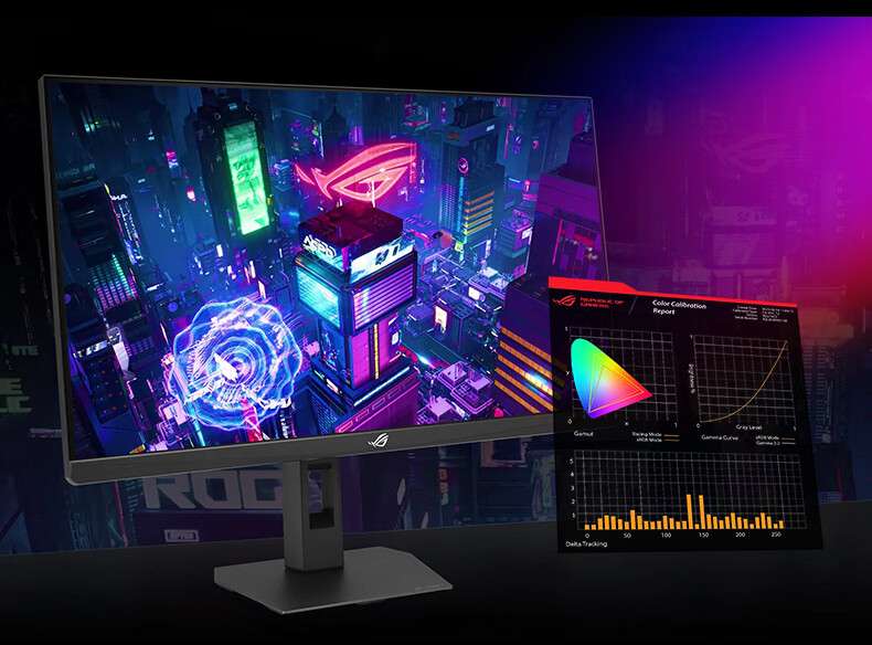 ASUS ROG XG27AQDMGR, 27-Inch 2K Gaming Monitor, 240Hz Display, OLED, 0.03ms Response Time, HDR400, G-SYNC, HDMI2.1 Monitor 9