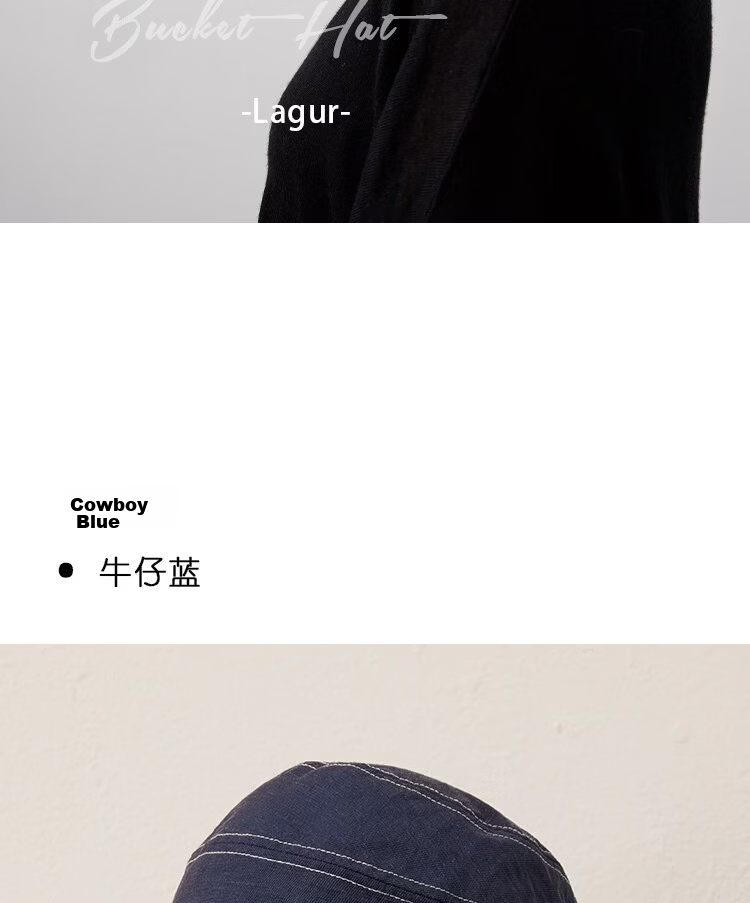 Lagur Cooling Linen "Nature's Essence" Sun Protection Fisherman Hat Small Brim Versatile Summer Sunshade New Style Off-White 17
