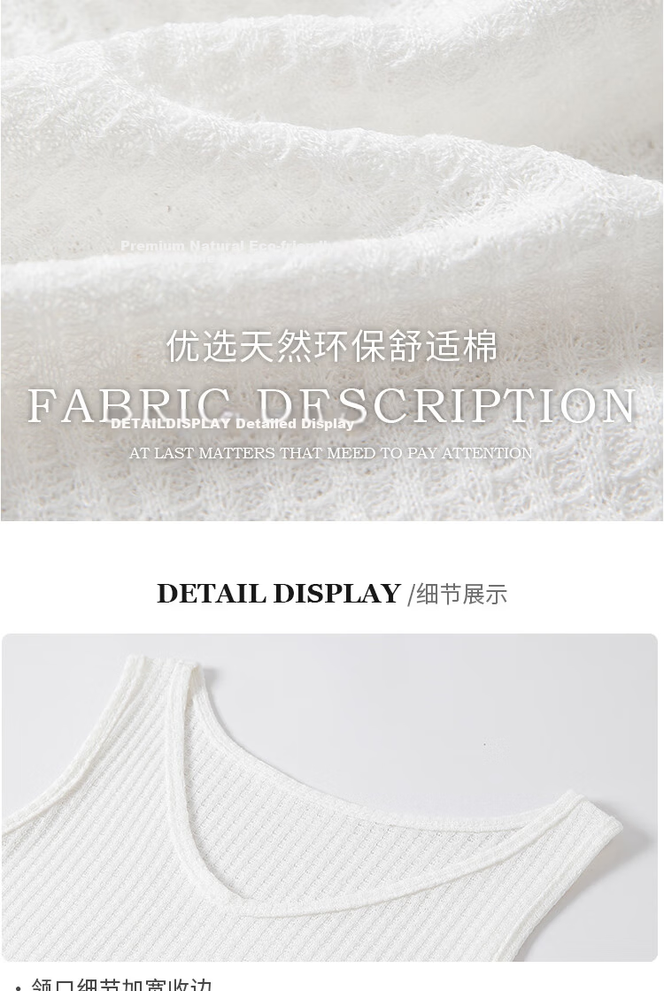 Langsha Loose Fit Slimming Sleeveless Casual Thin Summer Spring Outerwear Tank Top 7