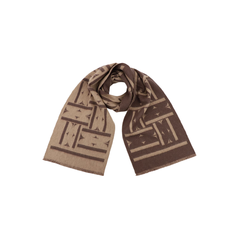 ELLE [Gift Box] 100% Wool Scarf for Men And Women, Autumn And Winter Warm Neck Warmer Shawl, Birthday Gift, Mid-Autumn Festival Present