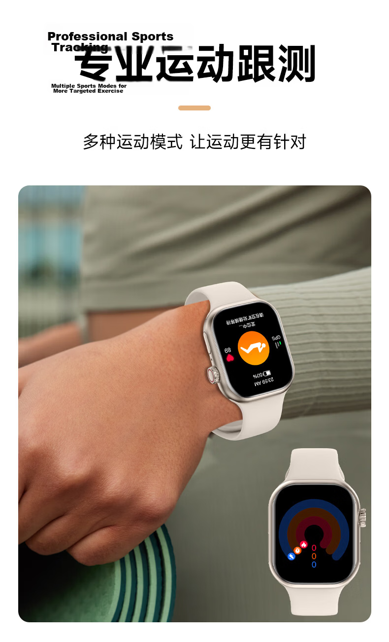 EG Honeycomb 5G Cellular Smartwatch for Adults and Students, Full Network, Waterproof, Dual Front and Rear Cameras, Video Calling, GPS Tracking, Fitness Monitoring 8