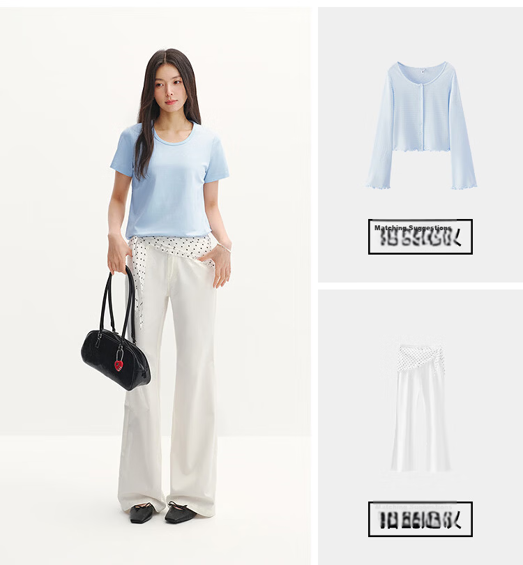 Semir Women's Short Sleeve T-Shirt, Cropped Fit, Slimming, Regular Shoulder, Inner Wear, Summer Cool Feel, Slim Fit Base Layer, 109326100001 25