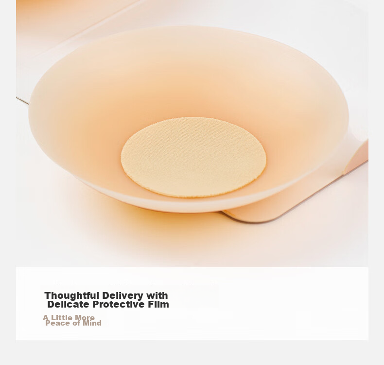 VCN Pink Skin Nipple Covers - 5 Pairs [03# Natural Skin] Invisible Bra Pads for Wedding Dresses, Summer Anti-Pointing for Small Bust 21
