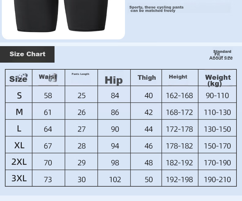 Forever Quick-Dry Cycling Jersey and Pants Unisex Mountain Road Bike Sportswear Breathable Shock-Absorbing Cycling Gear Gray S 14