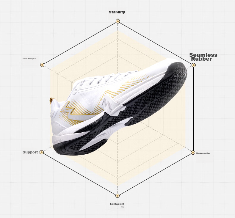 361° Men's Sports Badminton Shoes Winning PRO V2 Professional Shock Absorption Non-Slip Wear-Resistant Training Shoes 672624401-1 6