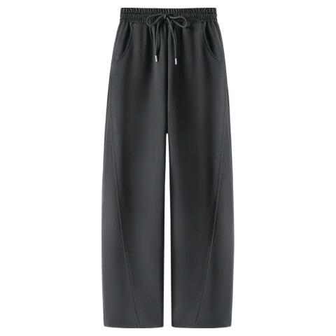 MJ STYLE Narrow Fit Banana Pants for Women 2026 Spring Autumn High Waist Drawstring Petite Loose Casual Straight Wide Leg Sports Sweatpants