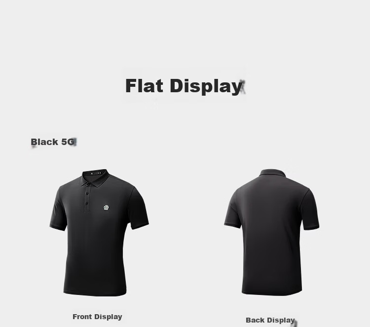 HLAHLA Men's Short Sleeve Polo Shirt 26 Sports Breathable Summer Short Sleeve 16