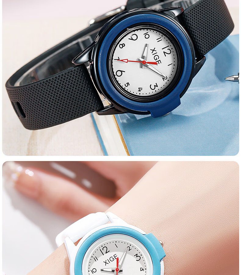 Yaga Student Watch Exam Special Watch Waterproof Quartz Watch for High School Students Couples Unique Women's Watch 15