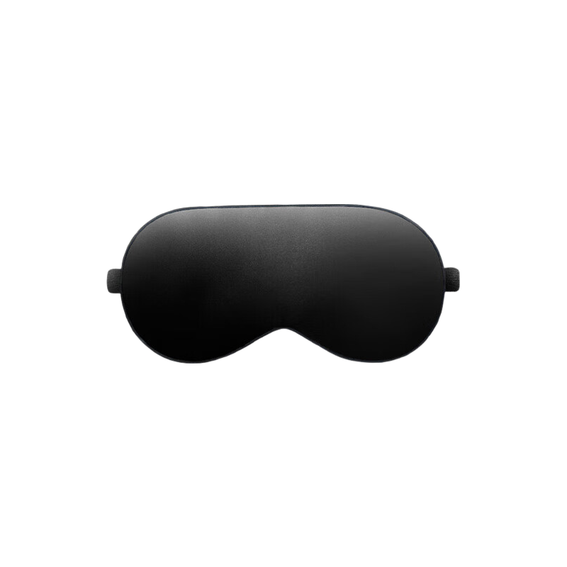 NOLANSEND Adjustable Breathable Unisex Sleep Eye Protection Glasses for Men And Women, Silk Travel Case, Black