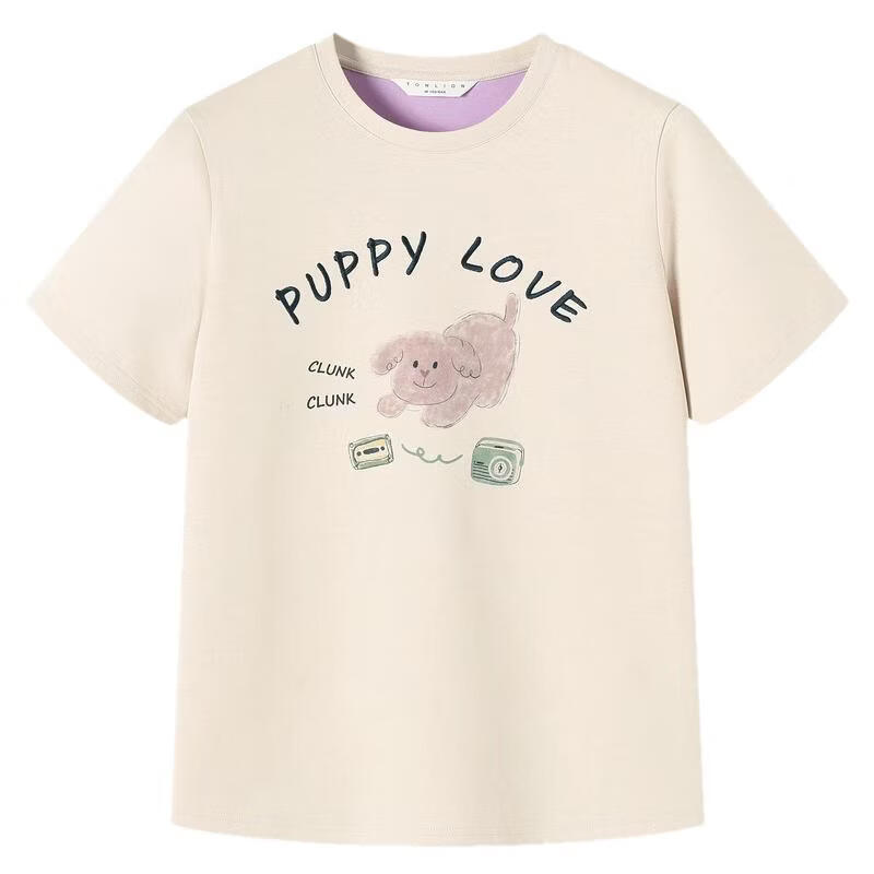 TonLion 2026 Summer New Cute Fashion Casual Loose Slimming Stylish T-Shirt for Women