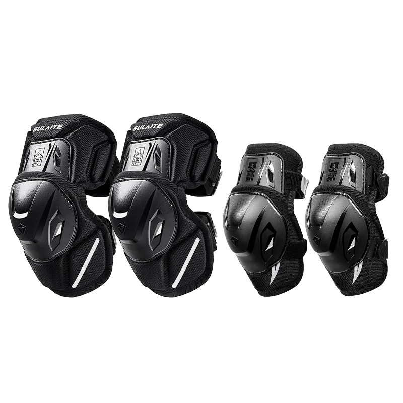 SULAITE Motorcycle Knee Pads CE Level 2 Protective Gear Four-Season Riding Armor Motorbike Safety Equipment