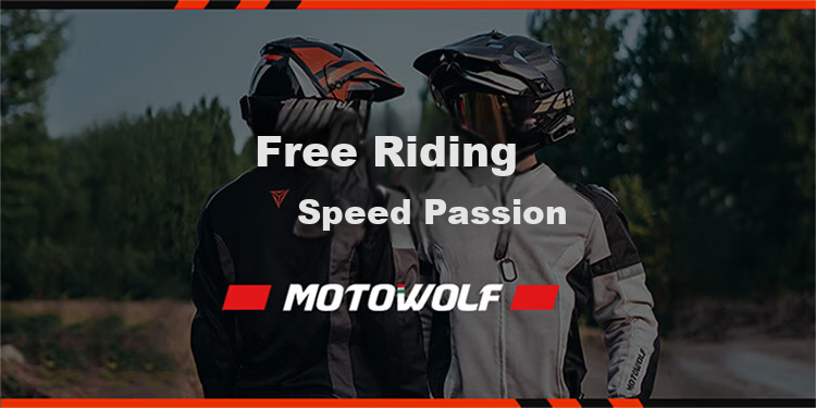 MOTOWOLF Motorcycle Quick-Release Two-Piece Raincoat and Rain Pants Waterproof Rain Gear for Men and Women Delivery Riders Electric Bike Riding Equipment All-Season 21