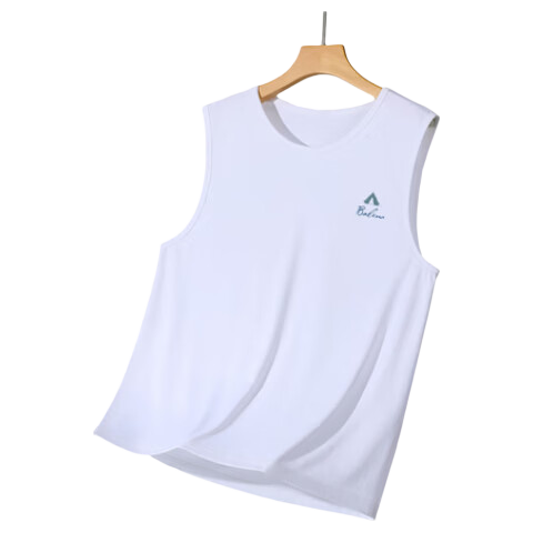 Baleno Men's Summer Vest, New Mesh Breathable Ice Silk Cool Basketball Sports Round Neck Sleeveless Casual Outdoor Quick-Dry Undershirt