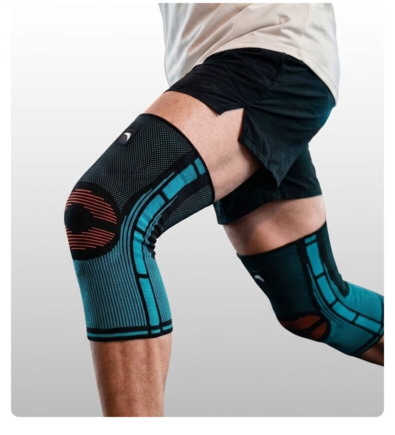 ANTA Knee Brace for Sports, Running, Warmth, Cold Legs, Basketball, Knee Protection, Meniscus Injury, Badminton, Black, Size L 9