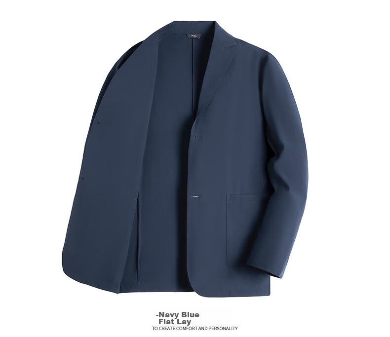Hengyuanxiang Men's Summer Sunscreen Business Formal Suit Ice Silk Casual Jacket Father's Day Gift 15