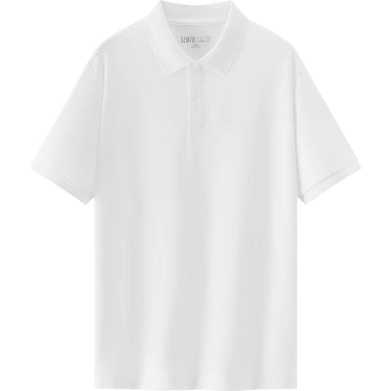 Semir Wang Anyu Mall Same Style | Men's Polo Shirt Summer Trendy Short Sleeve 2026 New Quick-Dry Breathable T-Shirt Father's Day