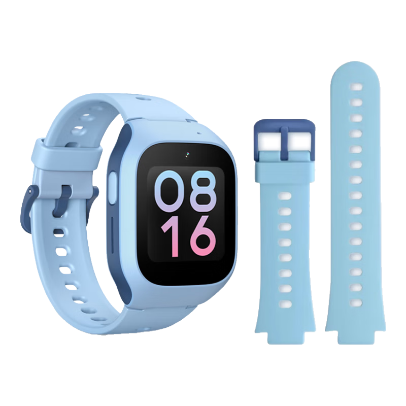Iboann Compatible Silicone Watch Band for Xiaomi Mi Bunny 5C Children's Phone Watch 6C, Suitable for 4/4X/4C, Universal Strap for Children's Student Watch Replacement Accessory
