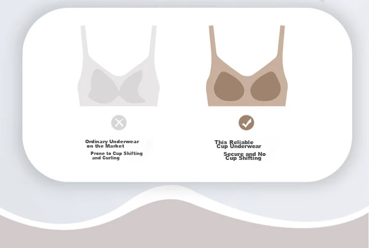 GUJIN Girls' Underwear High School Middle School Student Pink Foundation Thin Bra Youth Development Invisible Seamless Vest 8