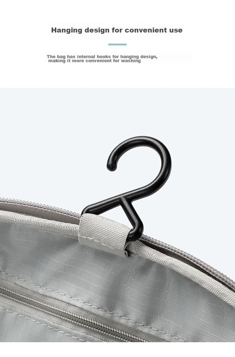 GOLF Toiletry Bag, Travel Organizer Bag, Portable Makeup Bag for Men And Women, Multifunctional Large Capacity Wash Bag, Elegant Black 9