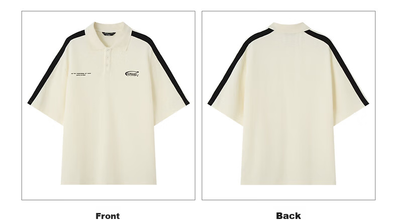 TonLion 2026 Summer New Men's Short Sleeve Polo Shirt Loose Fit Unique Youth Sports Stylish 19