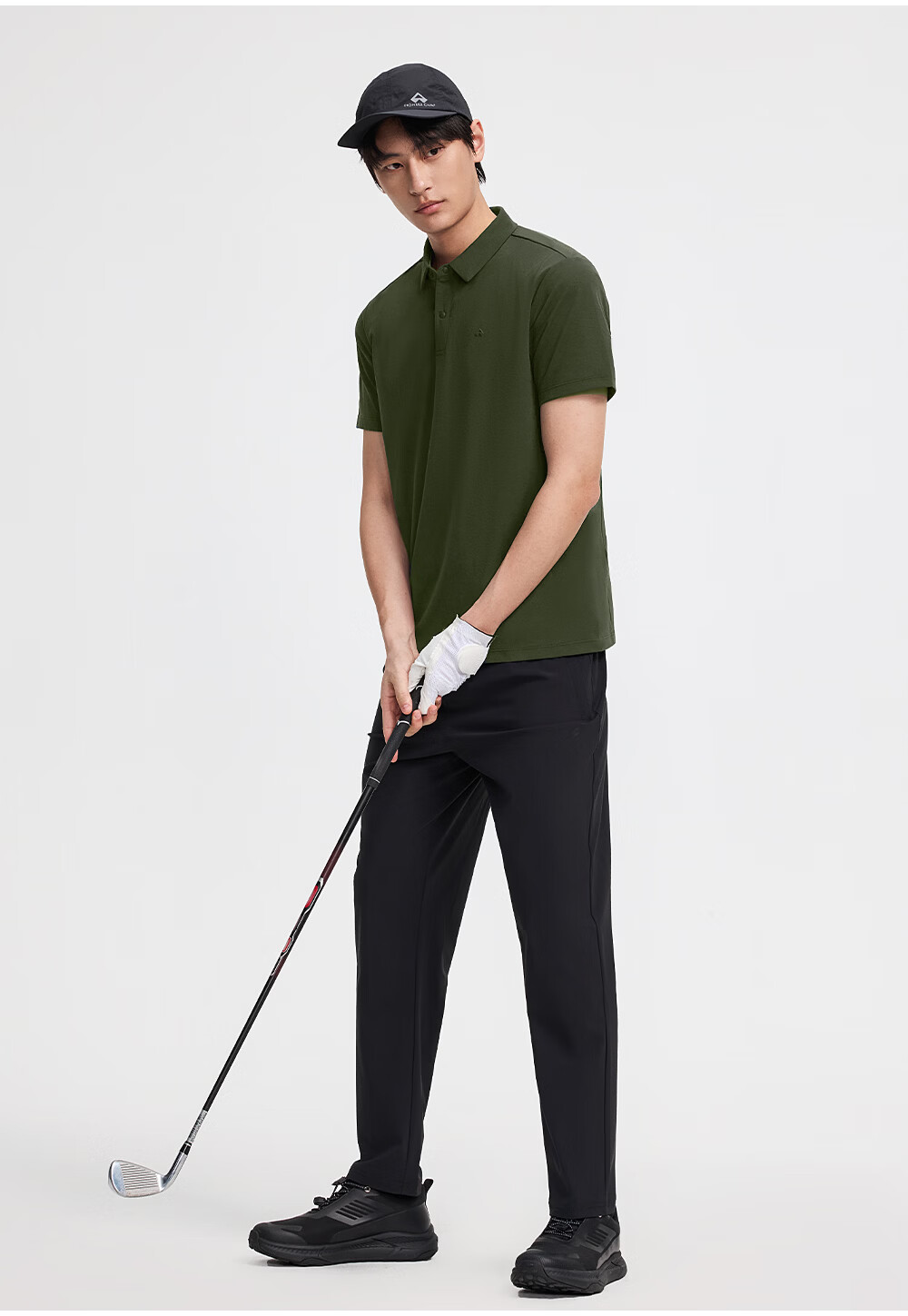 Toread Men's Quick-Dry Breathable Cotton-Feel Moisture-Wicking Polo Shirt Summer Business Commuting Casual Outdoor Sports Short Sleeve 18
