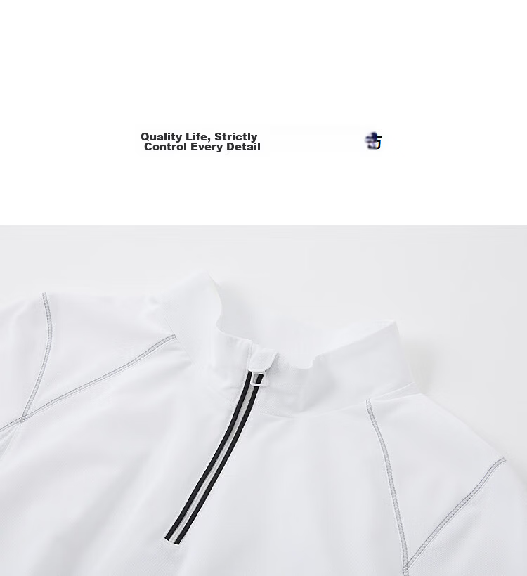 Demana Urban Style Spring Sports Half-Zip Color-Block Stitching Loose Slimming Sweatshirt for Women 12