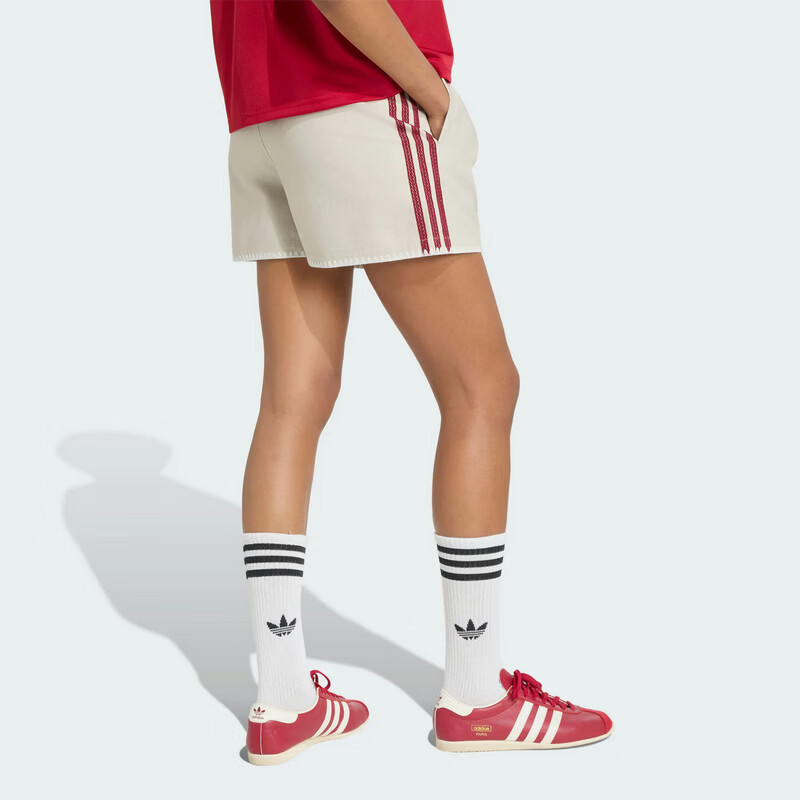 Adidas Originals Women's RESORT SHORTS W Woven Shorts KX0748 Beige S 3