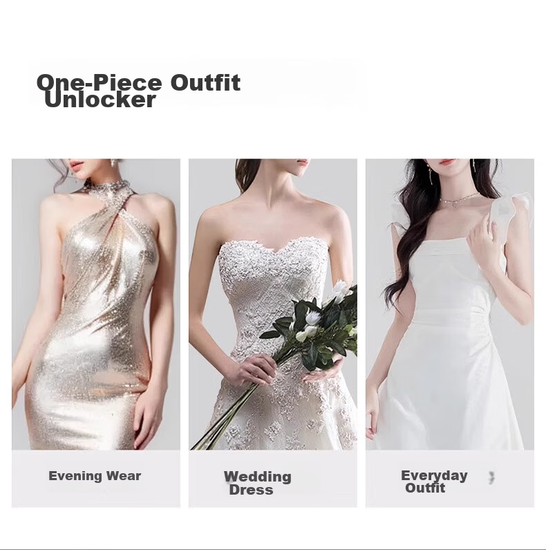 Urban Beauty Silicone Adhesive Bra Push-Up Breast Lift Invisible Strapless Wedding Lingerie 12