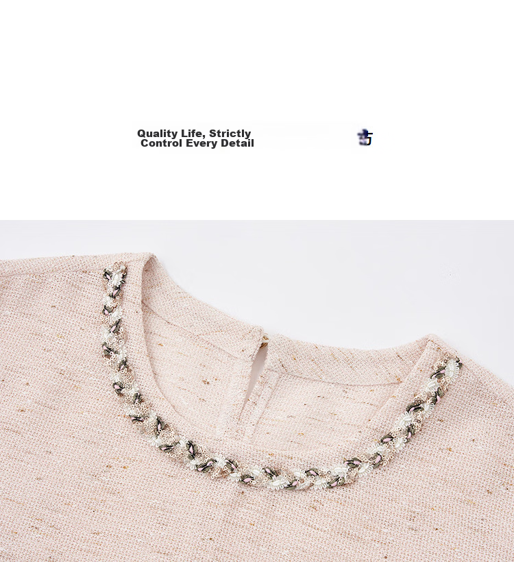 Demana [French Heiress] Summer Little Coco Style Ribbon Round Neck Short Sleeve Loose Slim Fit Petite Shirt for Women High-End Feel 15