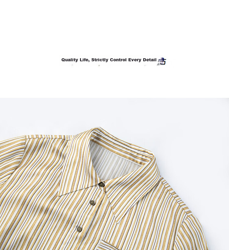 Demana [Smart Urban] Spring Satin Striped Faux Pocket Spliced A-Line Belted Petite Women's Dress 12