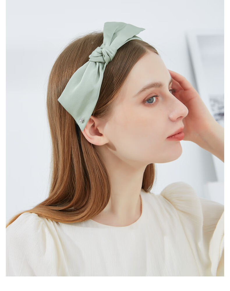 ELLE Playful And Cute Headband with New Bow Design, Elegant And Luxurious Feel, Mid-Autumn Festival Gift for Girlfriend 14