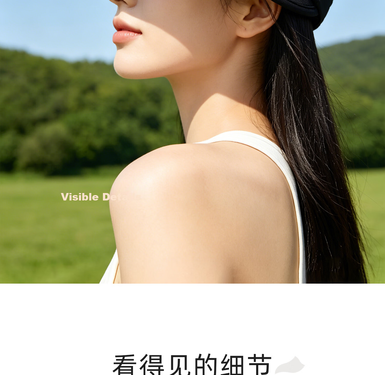 FANCET Women's Summer Sunshade Hat Large Brim UV Protection Sunscreen Outdoor Golf Baseball Cap Cooling Ponytail Hat 35