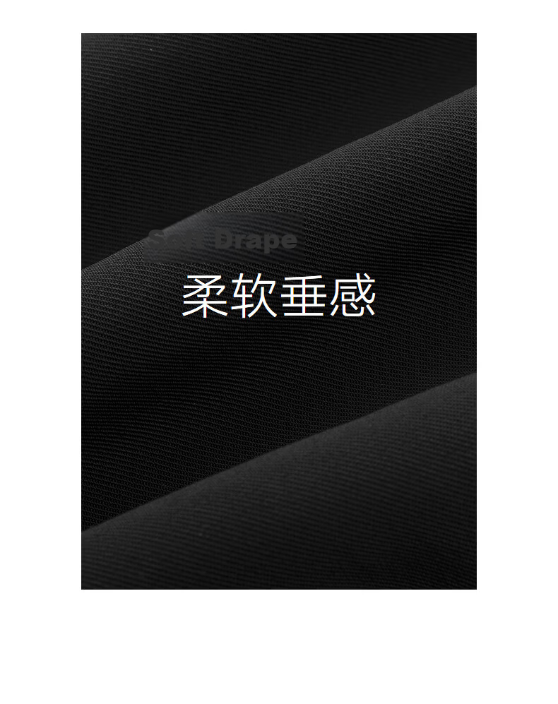 Gxgjeans Men's Metal Belt Loop Simple Commuter Loose Casual Dress Shorts 26 Summer New Black 180/XL 2
