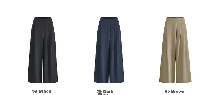 G2000 Women's Wide-Leg Pants Comfortable Stretch Casual Trousers Spring Summer 2026 Mall Same Style 10