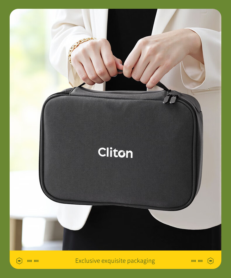 CLITON Portable Handheld Espresso Coffee Maker with Tamper, Powder Distributor, Stand, and Outdoor Camping Storage Set 5