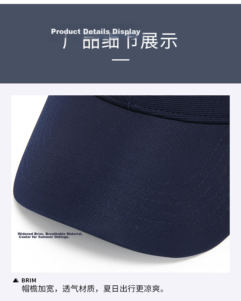 JEEP Men's Korean Style Trendy Baseball Cap Fashion Classic Duckbill Hat Casual Outdoor Sports Brand Cap A0383 Black 14