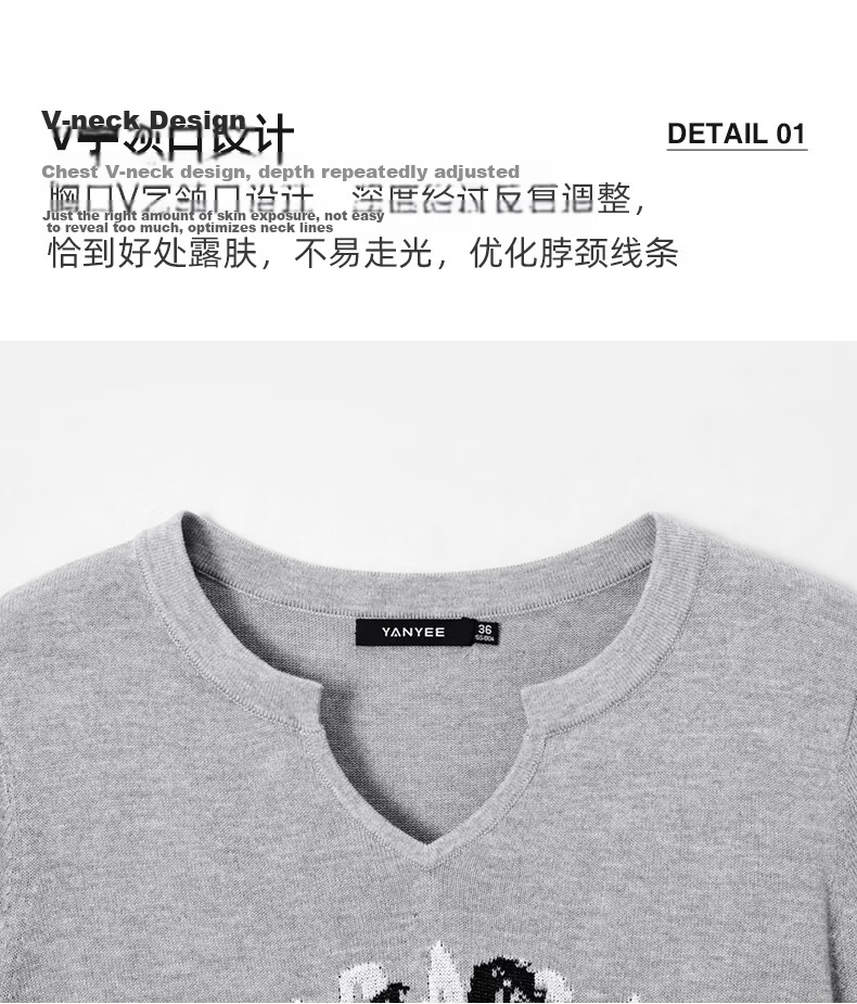 YANYEE Premium Gray Short Sleeve Knit Top for Women 2025 Summer Slim Fit Lightweight Commuter Blouse Gray 2XL 4