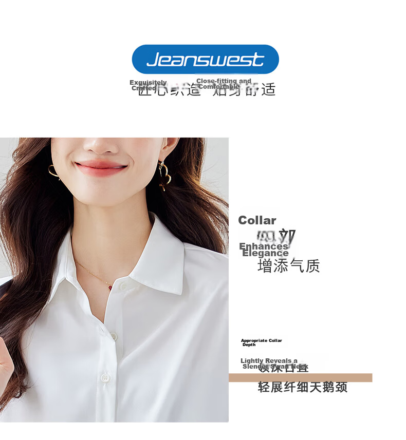 JEANSWEST Women's Summer Short Sleeve Solid Color Professional Casual Shoulder Fashion Formal Shirt Green M 4