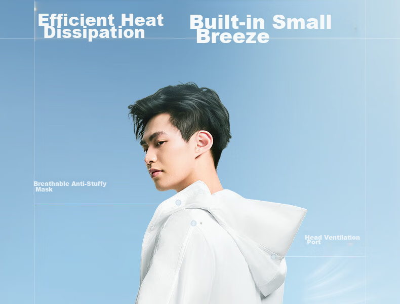Meilicheng Unisex Sun Protection Jacket Comfortable Stylish Loose Slim Cooling Technology Couple Sunproof Coat M653WFS001 21