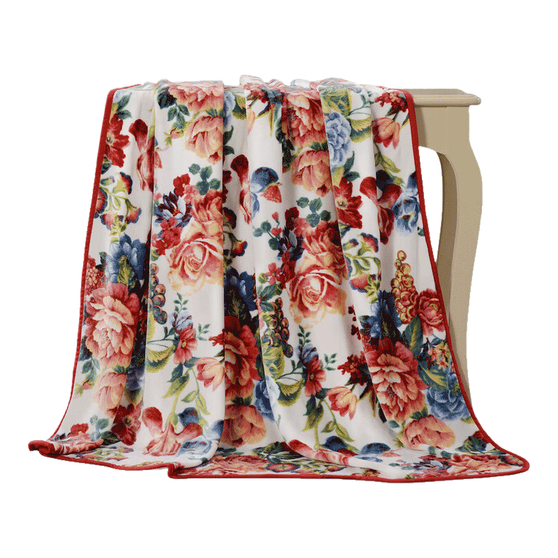 FUANNA Home Textile Blanket, Warm Blanket Flannel Throw Double Coverlet, All-Season Comforter for Winter, 180*200cm